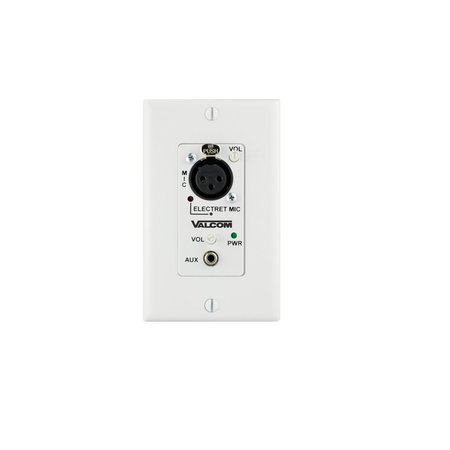 VALCOM In-Wall Remote Module, White V-9984-W